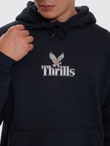 Thrills Strength & Glory Slouch Hoodie - Twilight Black