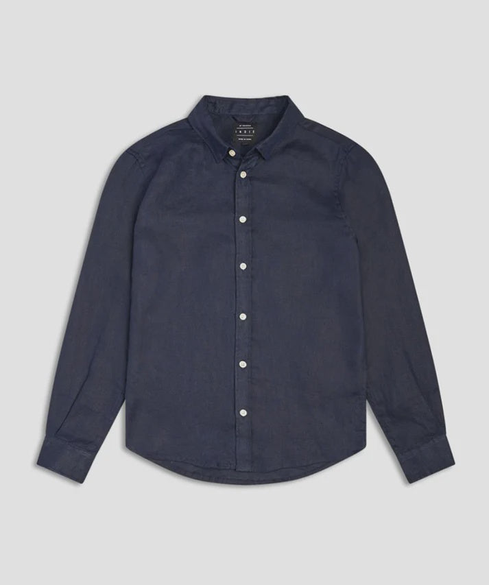 Indie Kids The Indie Tennyson Long Sleeve Shirt - Navy