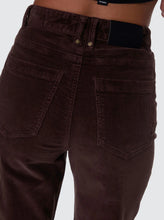 Load image into Gallery viewer, Thrills Holly High Rise Stretch Wide Cord Pant - Bitter Chocolate
