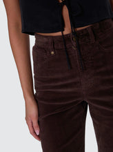 Load image into Gallery viewer, Thrills Holly High Rise Stretch Wide Cord Pant - Bitter Chocolate
