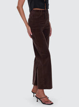 Load image into Gallery viewer, Thrills Holly High Rise Stretch Wide Cord Pant - Bitter Chocolate

