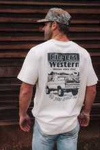 Load image into Gallery viewer, Ringers Western Get Your Truck On Men Loose Fit T-Shirt- Off White
