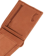 Load image into Gallery viewer, Billabong Dimension 2 in 1 Leather Wallet - Tan
