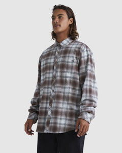 Billabong Coastline Flannel Shirt - Grey Mist