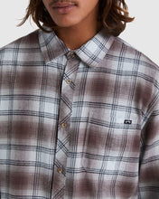 Load image into Gallery viewer, Billabong Coastline Flannel Shirt - Grey Mist
