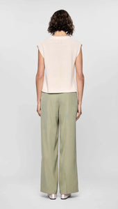 Staple The Label Quincey Knit Tank - Off White