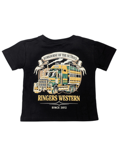 Ringers Western Kids Workhorse Classic Fit T-Shirt - Black