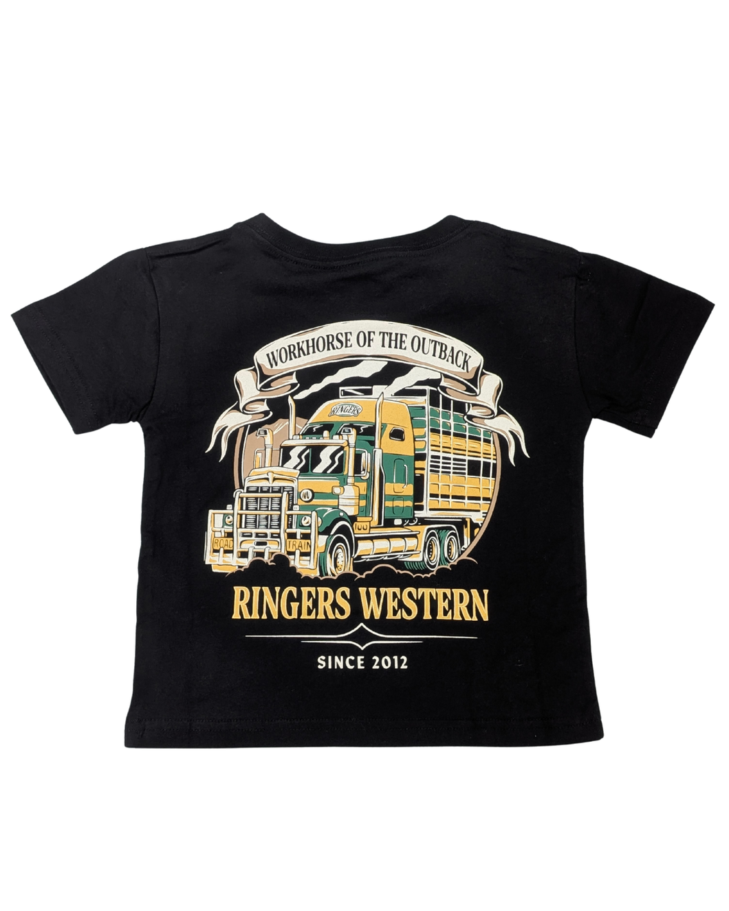 Ringers Western Kids Workhorse Classic Fit T-Shirt - Black