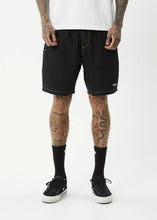 Load image into Gallery viewer, Afends The Dopamine Swim Short 18&#39; - Black
