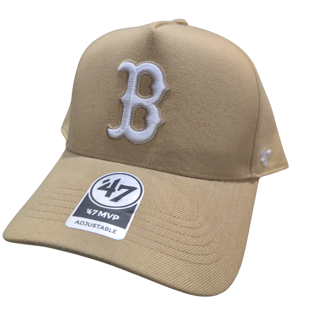 '47 Brand Boston Red Sox MVP DT Hat - Khaki