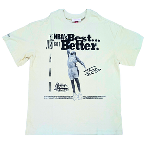 Mitchell & Ness Lakers Signature Dynasty Tee - Oatmeal