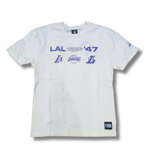 NBA Essentials Youth Lakers Tech Print Tee (10-14) - Oat