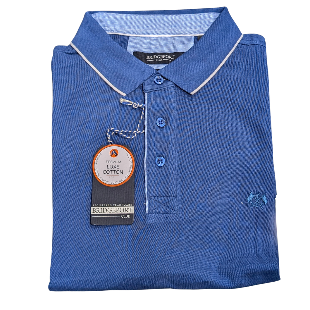 Bridgeport Polo Top - Cobalt