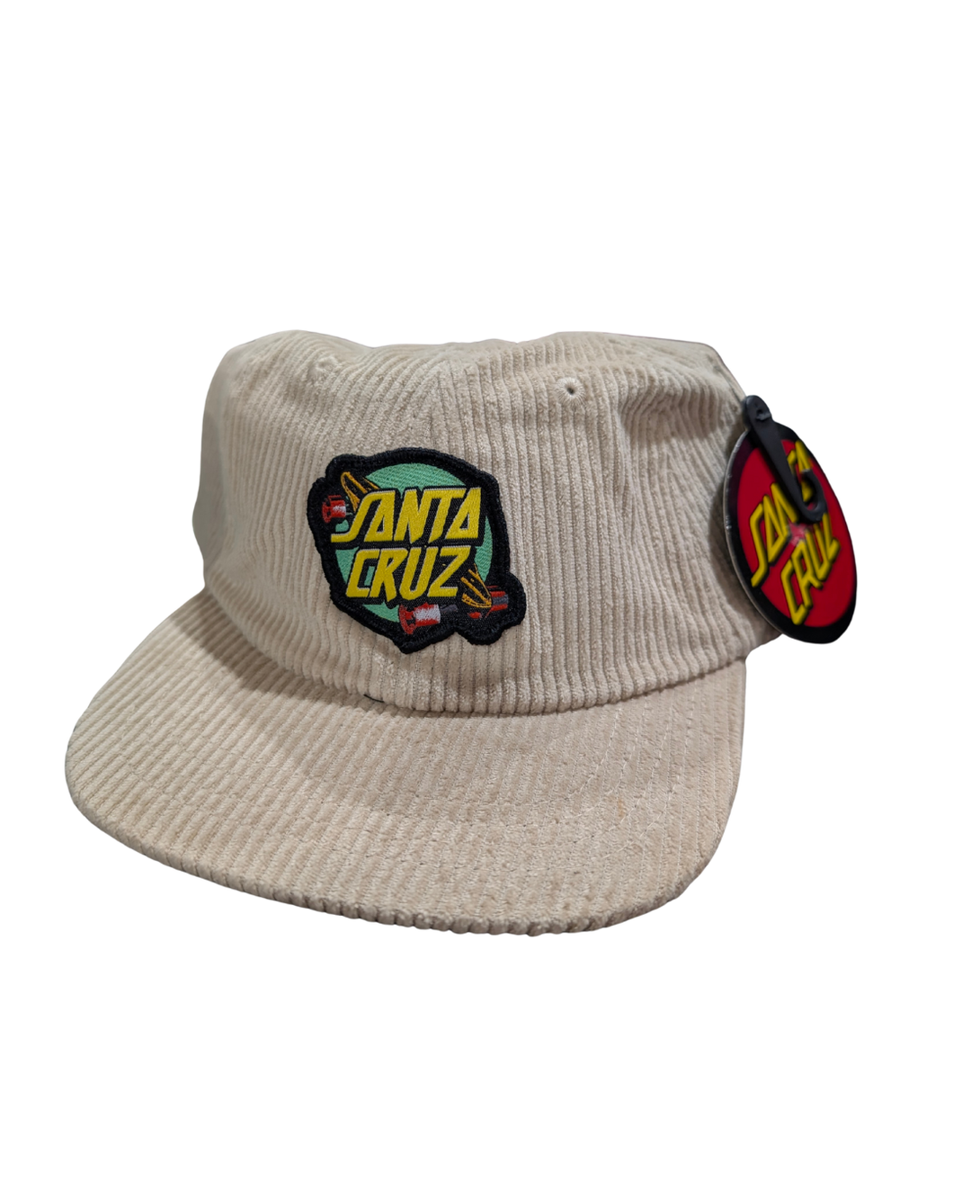 Santa Cruz Youth Summer 76 Strapback Cap - Natural