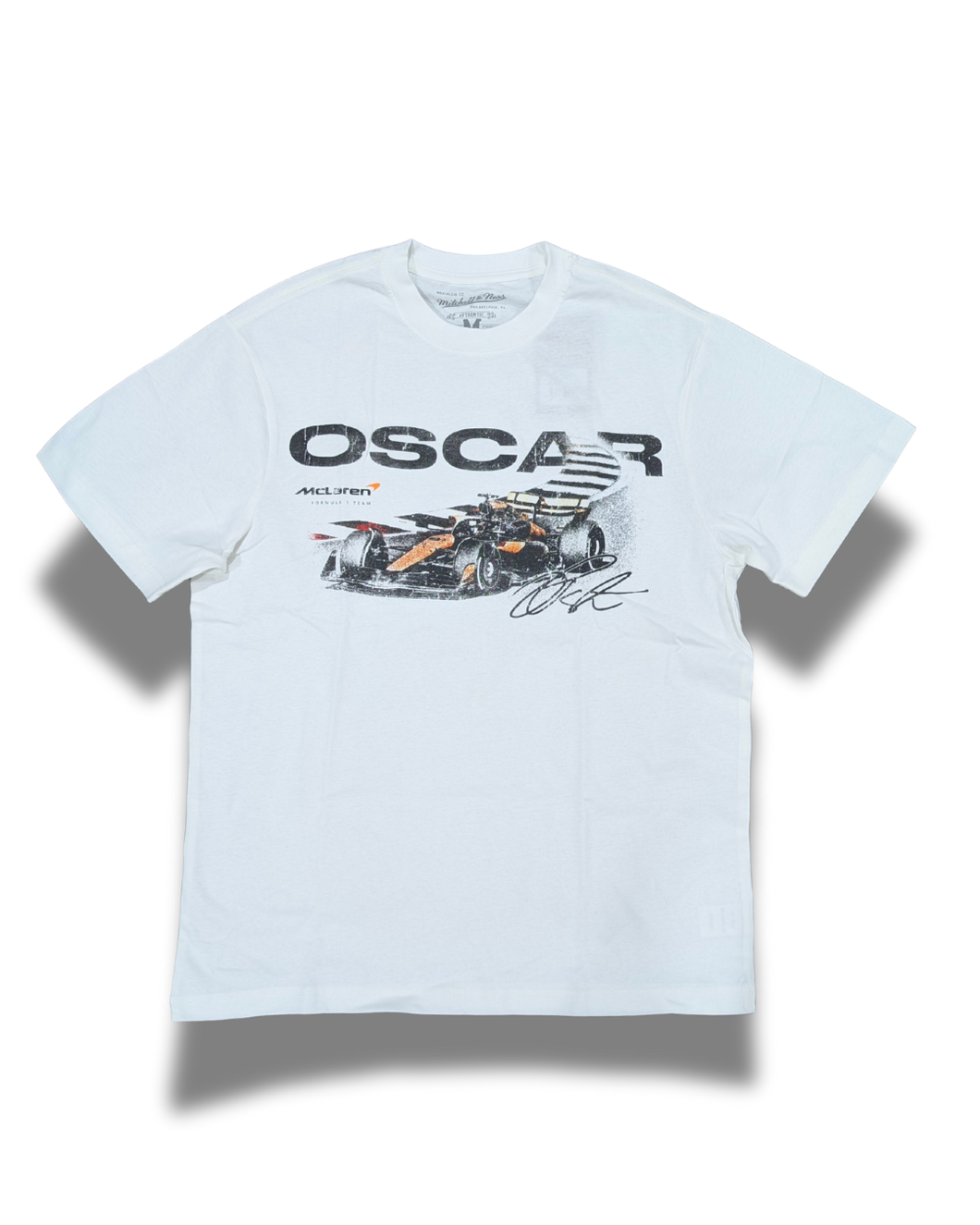 Mitchell & Ness Oscar Vintage Tee - Vintage White