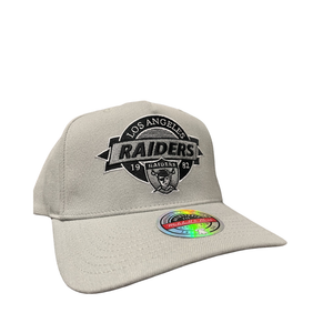 Mitchell & Ness NFL Point Guard Team Stretch Snapback Raiders - Silver