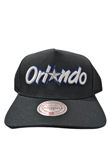 Mitchell & Ness Orlando Team Color Logo Snapback