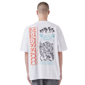 Barney Cools Safari Tee - White