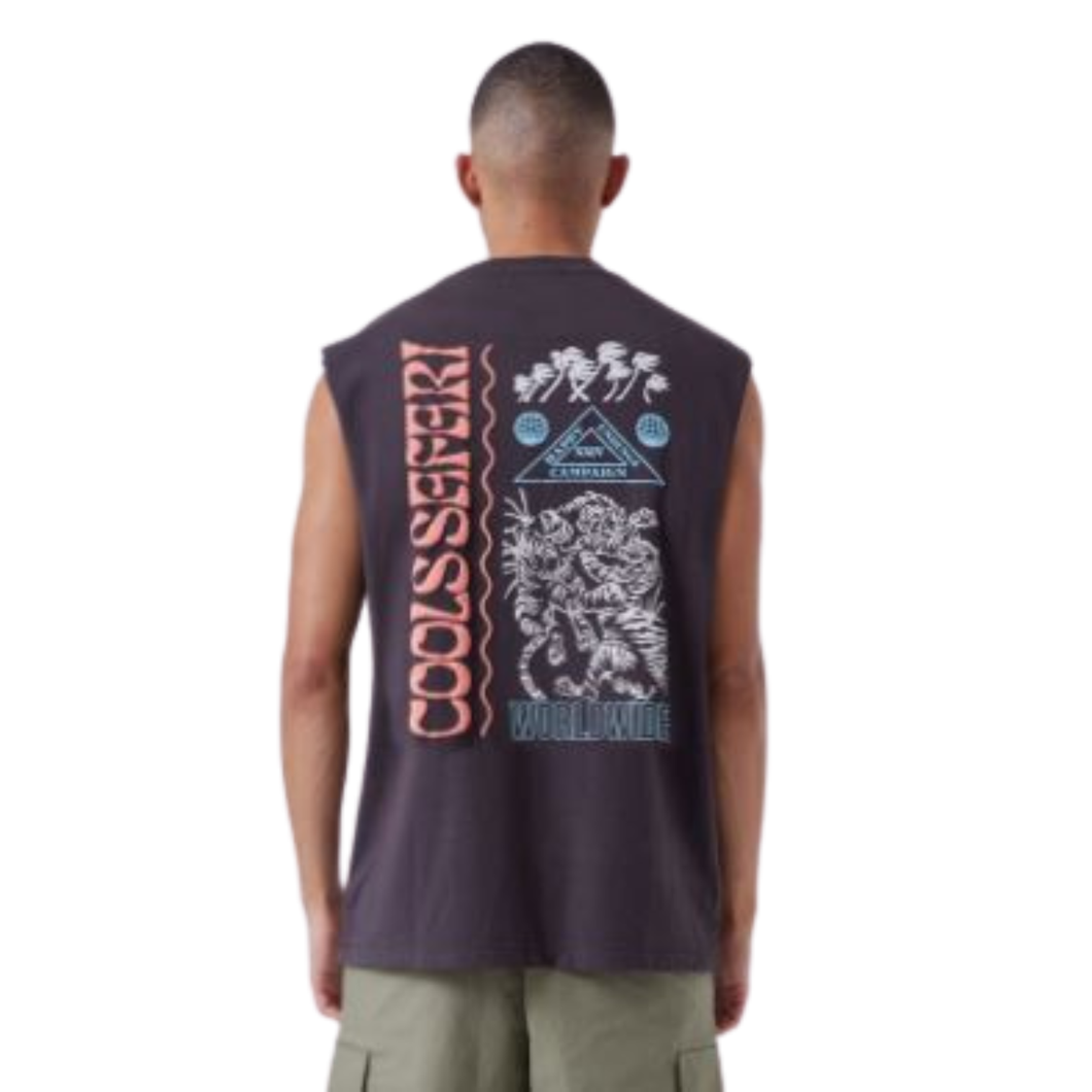 Barney Cools Safari Muscle - Black