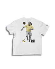 Load image into Gallery viewer, R10 Ronaldinho Graphic Tee - Vintage White
