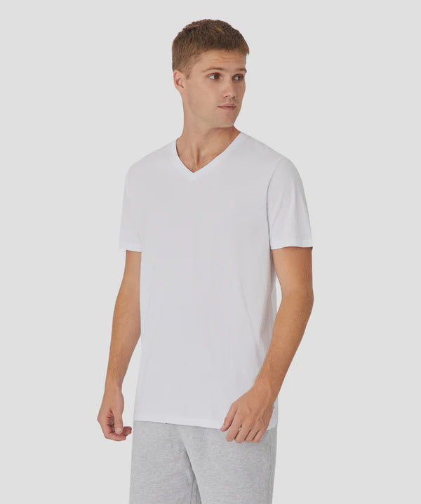 Industrie The New Basic Vee Tee - White