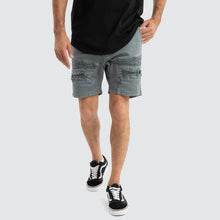 Load image into Gallery viewer, Nena &amp; Pasadena Viper Denim Short  - Iron Gate
