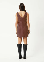 Load image into Gallery viewer, Afends Grace Cupro Mini Dress - Hazelnut
