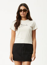 Load image into Gallery viewer, Afends Karlee Recycled Baby Tee - Moonbeam
