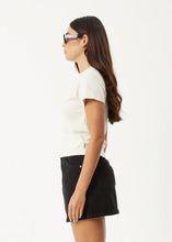 Load image into Gallery viewer, Afends Karlee Recycled Baby Tee - Moonbeam
