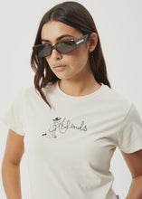 Load image into Gallery viewer, Afends Karlee Recycled Baby Tee - Moonbeam
