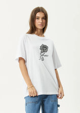 Load image into Gallery viewer, Afends Patches Oversized Tee - White
