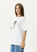 Load image into Gallery viewer, Afends Patches Oversized Tee - White
