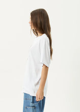 Load image into Gallery viewer, Afends Patches Oversized Tee - White
