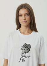 Load image into Gallery viewer, Afends Patches Oversized Tee - White
