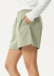Afends Candy Organic Boxer Short - Oil Green