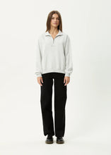 Load image into Gallery viewer, Afends Carter Quarter Zip Jumper - Grey Marle
