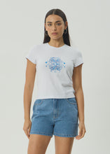 Load image into Gallery viewer, Afends Tropic Of Cancer Baby Tee - White
