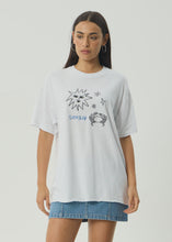 Load image into Gallery viewer, Afends Sunbake Hemp Oversized Tee - White
