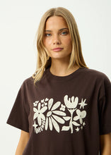 Load image into Gallery viewer, Afends Garden Variety Oversized Tee - Coffee
