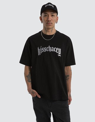 Kiss Chacey Obelisk Box Fit Tee - Jet Black