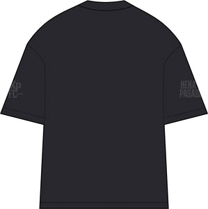Nena & Pasadena Trained Raptor Tee - Anthracite Black