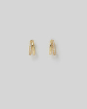 Load image into Gallery viewer, Arms Of Eve Winnie Gold Huggie Earrings - Mini
