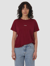 Load image into Gallery viewer, Thrills Minimal Thrills Relaxed Tee - Cabernet
