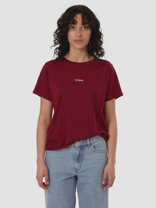 Thrills Minimal Thrills Relaxed Tee - Cabernet