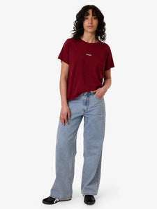 Thrills Minimal Thrills Relaxed Tee - Cabernet