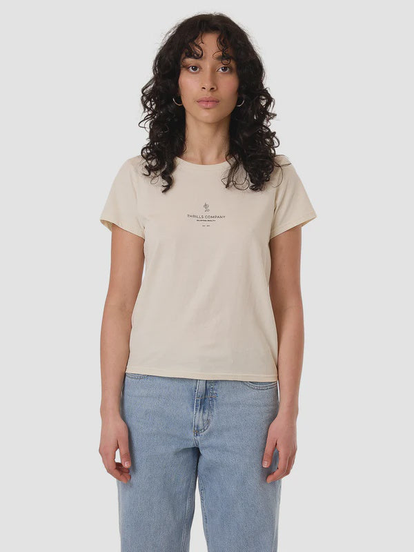 Thrills Insignia Everyday Tee - Heritage White