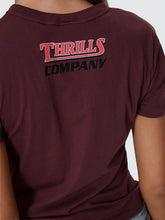 Load image into Gallery viewer, Thrills Full Throttle Boy Tee - Bitter Chocolate
