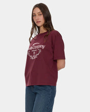 Load image into Gallery viewer, Thrills End Game Square Tee - New Maroon
