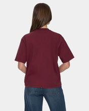 Load image into Gallery viewer, Thrills End Game Square Tee - New Maroon
