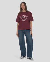 Load image into Gallery viewer, Thrills End Game Square Tee - New Maroon
